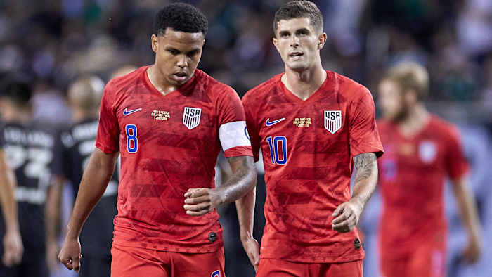 USMNT's Weston McKennie and Christian Pulisic